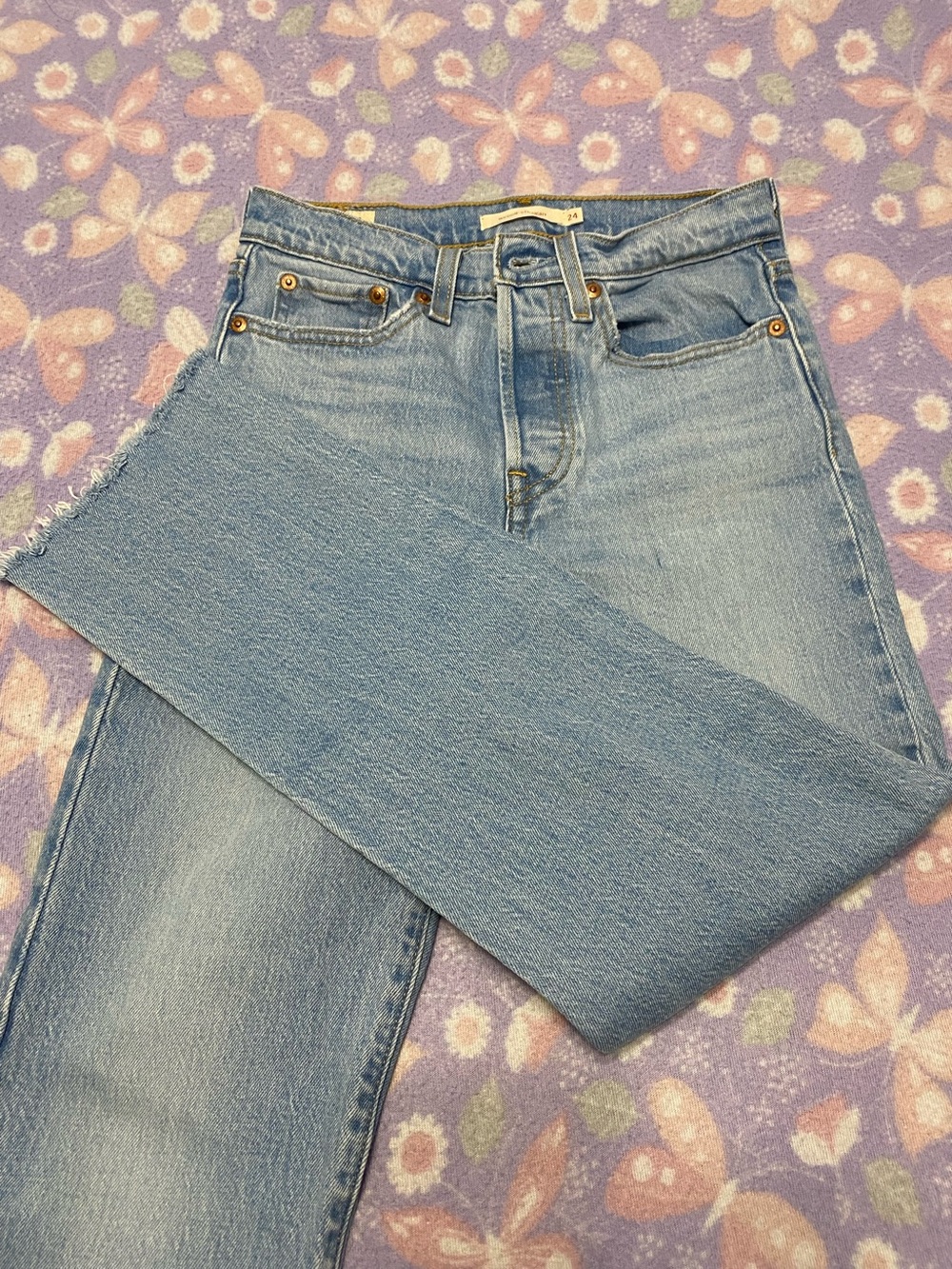 Levi’s wedgie straight size 24 x 26